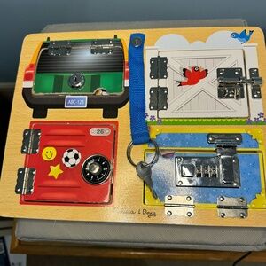 Melissa & Doug Locks & Latches Board